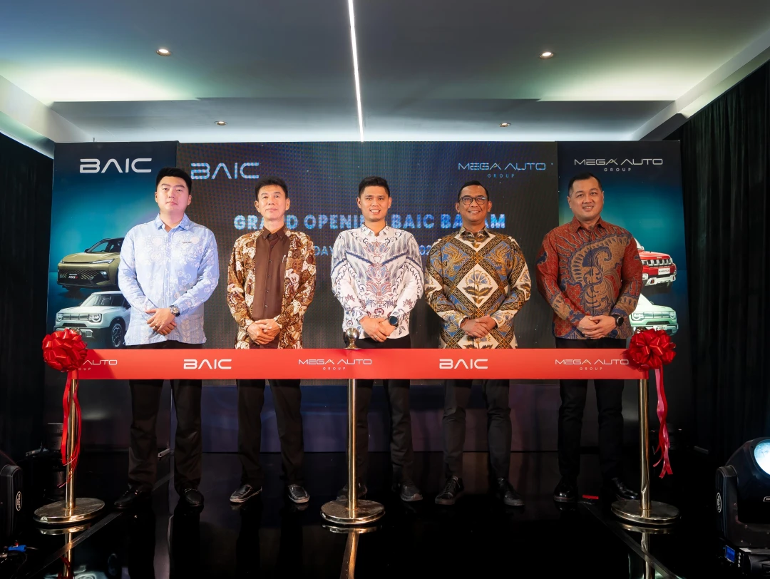 Awal tahun 2026 penuh Optimisme  BAIC resmikan Authorized Dealer ke 17 di Batam!