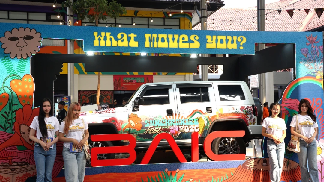 BAIC Indonesia di Synchronize Fest 2026 : Karena Setiap Orang Punya Alasan untuk Terus Bergerak